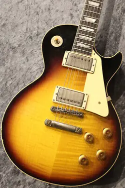 GIBSON CUSTOM SHOP MURPHY LAB 1959 LES PAUL STANDARD REISSUE KINDRED BURST EBONY