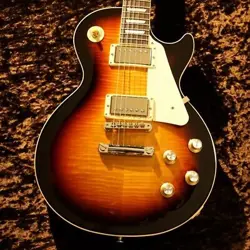 GIBSON NEW LES PAUL STANDARD '60S AAA FIGURED TOP FIREBURST #222540073 4.21KG SH