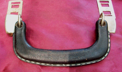 VINTAGE 1960S GIBSON LES PAUL/SG SOFTSHELL GUITAR CASE HANDLE W/ MOUNT & HARDWAR