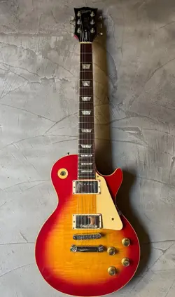 GIBSON 1979 LES PAUL STANDARD CHERRY SUNBURST USA VINTAGE SOLID ELECTRIC GUITAR