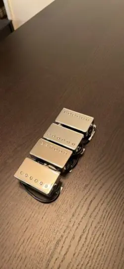 GIBSON SOLDERLESS 490 AND 61 BURSTBUCKER PICKUPS W/ QUICK CONNECT WIRING HARNESS