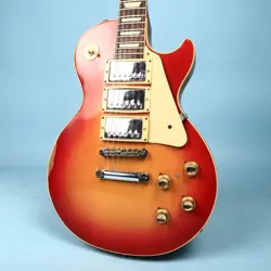 1972 GIBSON LES PAUL DELUXE 3 PICKUP SUNBURST
