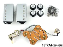 USA GIBSON SG STANDARD MODEL 490R 490T PICKUPS POTS KNOBS JACK, / QUICK CONNECT!