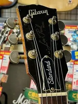 GIBSON YEAR-END THANKSGIVINGLES PAUL STANDARD DC PLUS -TRANS AMBER- 2002 VINTAGE
