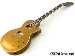 USA GIBSON LES PAUL 70S DELUXE BODY   NECK PROJECT AMERICAN, GOLDTOP!