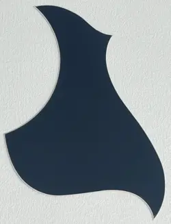 FOR GIBSON L4A ACOUSTIC GUITAR SELF ADHESIVE PICKGUARD,2 PLY BLACK
