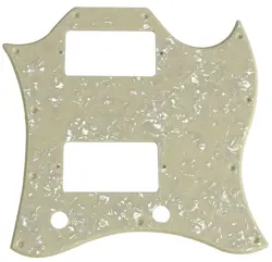 GUITAR PARTS FOR GIBSON US SG STANDARD FULL FACE GUITAR PICKGUARD CREAM PEARL