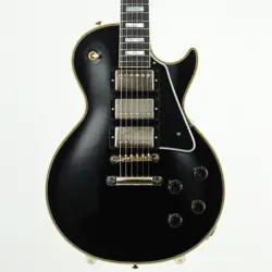 GIBSON CS HISTORIC COLLECTION 1957 LES PAUL CUSTOM 3PU EBONY [SN 731536]