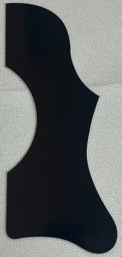 BLACK SELF ADHENSIVE ACOUSTIC FOR FIT GIBSON J45-J50 STYLE GUITAR PICKGUARD