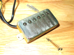 GIBSON 1974 GOLD T TOP HUMBUCKER BRIDGE PICKUP