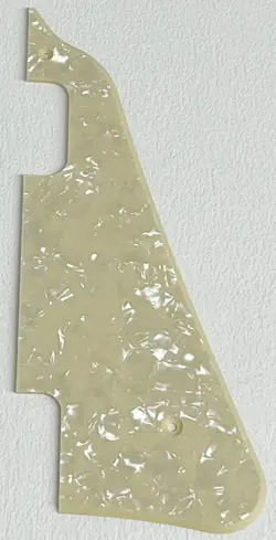 1 PLY CREAM PEARL FITS GIBSON EPIPHONE LES PAUL LP P90 GUITAR PICKGUARD