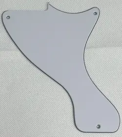 WHITE 3-PLY FOR FIT GIBSON LP JR.LES PAUL JUNIOR STYLE GUITAR PICKGUARD