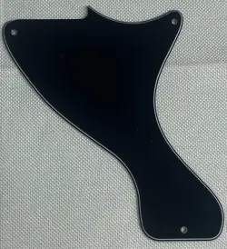 BLACK 4-PLY FOR FIT GIBSON LP JR.LES PAUL JUNIOR STYLE GUITAR PICKGUARD