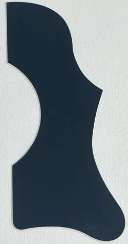 FOR GIBSON J45 & J50 ACOUSTIC GUITAR SELF ADHESIVE PICKGUARD,2 PLY BLACK