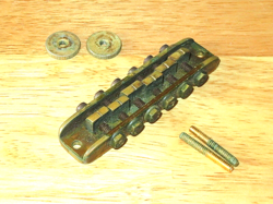 VINTAGE GOLD BRASS TUNE O MATIC BRIDGE