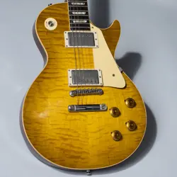 GIBSON 1959 PSL LES PAUL STANDARD REISSUE GREEN LEMON FADE VOSPSL 1959 LP STD VO