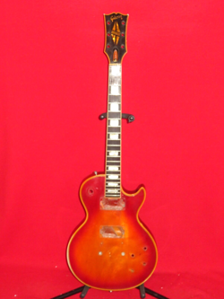 GIBSON 1974 CHERRY BURST 20TH ANNIVERSARY LES PAUL CUSTOM BODY & EBONY NECK