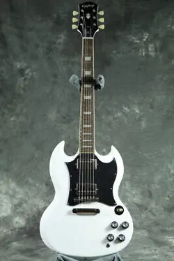 EPIPHONE INSPIRED BY GIBSON SG STANDARD ALPINE WHITE ELECTRIC GUITAR