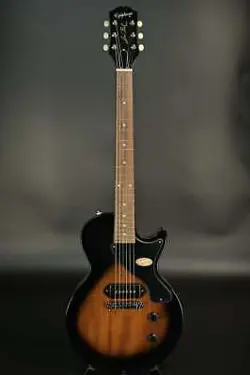 EPIPHONE INSPIRED BY GIBSON LES PAUL JUNIOR TOBACCO BURST   SAKAE