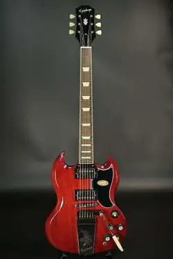 EPIPHONE INSPIRED BY GIBSON SG STANDARD 60S MAESTRO VIBROLA VINTAGE CHERRY   S