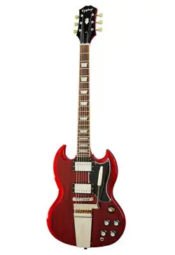 EPIPHONE INSPIRED BY GIBSON SG STANDARD 61 MAESTRO VIBROLA CHERRY   STORE