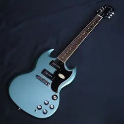 EPIPHONE INSPIRED BY GIBSON SG SPECIAL P 90 FADED PELHAM BLUE   STORE