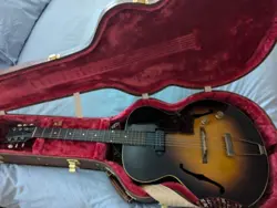 1950S GIBSON ES-125 ELECTRIC GUITAR SUNBURST WITH CASE