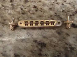 LATE 90S E 2000S GIBSON GOLD NASHVILLE LES PAUL SG CUSTOM FLYING V BRIDGE & STUD