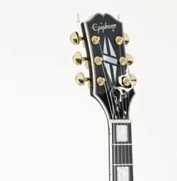 EPIPHONE INSPIRED BY GIBSON LES PAUL CUSTOM EBONY 2021 USED