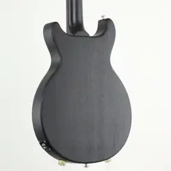 GIBSON LES PAUL JUNIOR TRIBUTE DC WORN EBONY ELECTRIC GUITAR - NEW