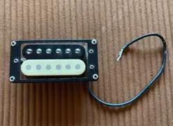VINTAGE 1981 GIBSON SONEX-180 DELUXE ELECTRIC GUITAR BRIDGE PICKUP W/BEZEL