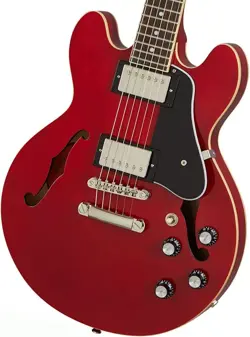 EPIPHONE / INSPIRED BY GIBSON ES-339 CHERRY ELECTRIC GUITAR W/GIG BAG