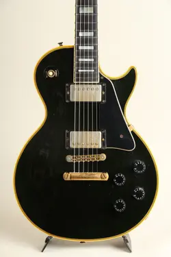 GIBSON 1986 LES PAUL CUSTOM EBONY USED ELECTRIC GUITAR