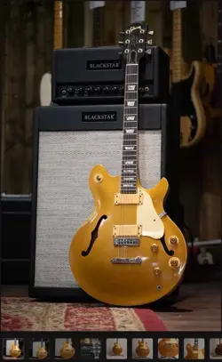 GIBSON LES PAUL SIGNATURE GOLD TOP / 1974 ELECTRIC GUITAR WITH HARD CASE 