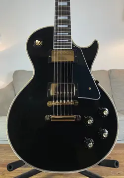 2024 GIBSON CUSTOM SHOP '68 LES PAUL CUSTOM REISSUE EBONY