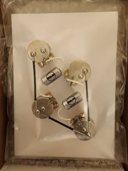 50’S LES PAUL PREWIRED UPGRADE WIRING HARNESS GIBSON LES PAUL LONG SHAFT POTS