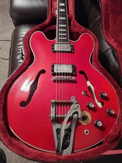 GIBSON  ES355, NOEL GALLAGHER COPY,  INSPIRED STYLE GUITAR