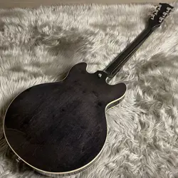 GIBSON ES-339 TRANS EBONY ELECTRIC GUITAR - ACTUAL IMAGE