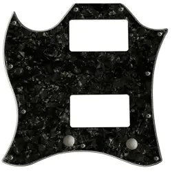 BLACK PEARL FOR US GIBSON SG STANDARD FULL FACE LEFTHANDED GUITAR PICKGUARD