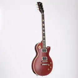 GIBSON LES PAUL CLASSIC PLUS TRANS RED ELECTRIC GUITAR - NEW