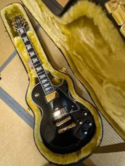 EPIPHONE / INSPIRED BY GIBSON CUSTOM LES PAUL CUSTOM EBONY