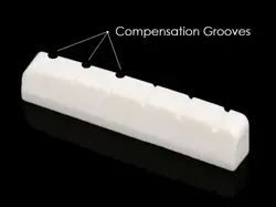 MUSICIANATHEART COMPENSATED BONE NUT MADE FOR GIBSON GUITAR
