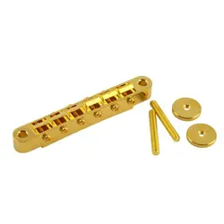 NEW - GOTOH REPLACEMENT ABR-1 TUNE-O-MATIC BRIDGE - GOLD