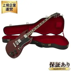 GIBSON USA EARLY 70S SG STANDARD CHERRY ELECTRIC GUITAR VINTAGE HARD CASE USED G