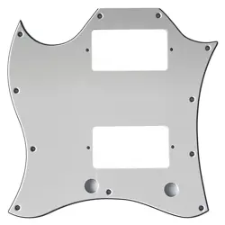 3 PLY WHITE  FOR US GIBSON SG STANDARD FULL FACE LEFTHANDED GUITAR PICKGUARD