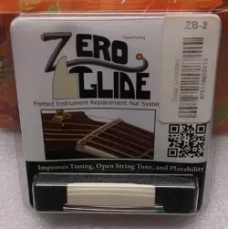 GOLD TONE ZB-2 ZERO GLIDE UNSLOTTED REPLACEMENT NUT - GIBSON STYLE