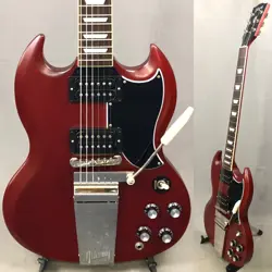 GIBSON SG STANDARD '61 FADED MAESTRO VIBROLA VINTAGE CHERRY 2022 ELECTRIC GUITAR