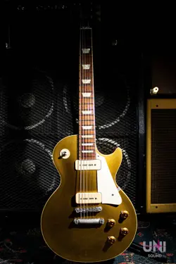 GIBSON 1956 LES PAUL REISSUE GOLD TOP LPR-6 HISTORIC COLLECTION 1997 MINT