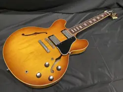 GIBSON CUSTOM SHOP 1963 ES-335 ICED TEA ELECTRIC GUITAR - MINT CONDITION