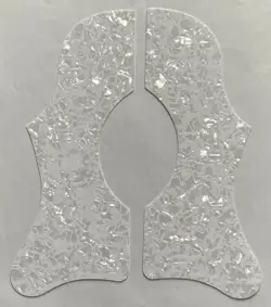 FOR GIBSON J45 & J50 ACOUSTIC GUITAR SELF-ADHESIVE PICKGUARD WHITE PEARL